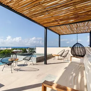  Apartment Magnifico Estudio Con Rooftop Cerca De 5ta Avenida